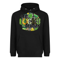 Black one lucky teacher Heavyweight Hoodie - MaliasSmallBusiness