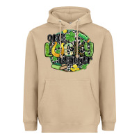 One Lucky Teacher Heavyweight Hoodie | Teevron
