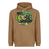 Toasted Coconut one lucky teacher Heavyweight Hoodie - MaliasSmallBusiness