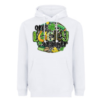 White one lucky teacher Heavyweight Hoodie - MaliasSmallBusiness