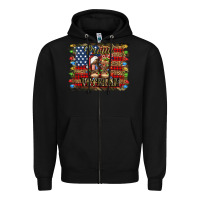 Black proud veteran christmas army Zipper Hoodie - Jasminsmagicworld