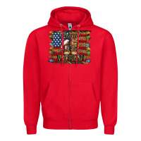 Red proud veteran christmas army Zipper Hoodie - Jasminsmagicworld