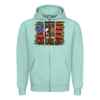 Seafoam proud veteran christmas army Zipper Hoodie - Jasminsmagicworld