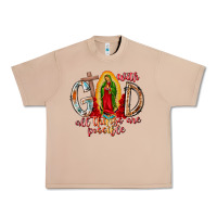 Burro With God All Things Are Possible Urban Heavy Tee - RacoonDesign