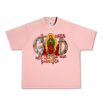Salmon With God All Things Are Possible Urban Heavy Tee - RacoonDesign