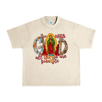 Sandshell With God All Things Are Possible Urban Heavy Tee - RacoonDesign
