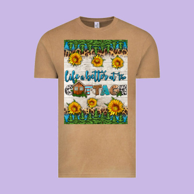 Life Is Better At The Cottage Air Freshener Vintage Tee Designed By Hra Design Shop