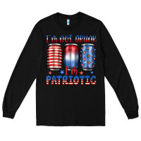 Black i'm not drunk i'm patriotic Long Sleeve Tee - JahusDesignShop