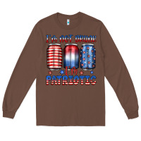 Chestnut i'm not drunk i'm patriotic Long Sleeve Tee - JahusDesignShop