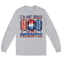 Moon Dust i'm not drunk i'm patriotic Long Sleeve Tee - JahusDesignShop