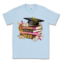 Dusty Blue class of 2023 graduated Classic Tee - AdoDesignShop