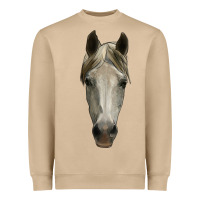 Horse Head Heavyweight Sweatshirt | Teevron