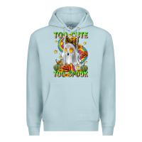 Blue Mist too cute too spook Premium Hoodie - LillyAllenDesigns