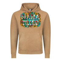 Vintage Camel western mama tried with sunflowers and gemstone Vintage Hoodie - texasbilliewilder