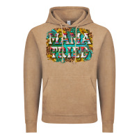 Vintage Coffee western mama tried with sunflowers and gemstone Vintage Hoodie - texasbilliewilder