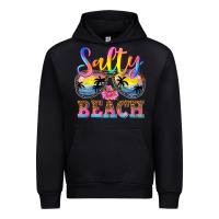 Black Salty beach Urban Hoodie - NancyCooperArtShop