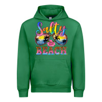 Emerald Salty beach Urban Hoodie - NancyCooperArtShop
