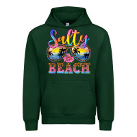 Forest Green Salty beach Urban Hoodie - NancyCooperArtShop