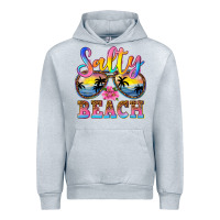 Heather Grey Salty beach Urban Hoodie - NancyCooperArtShop
