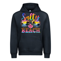 Navy Salty beach Urban Hoodie - NancyCooperArtShop