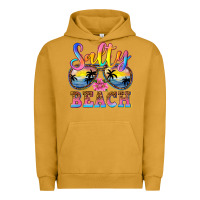 Pigment Peanut Butter Salty beach Urban Hoodie - NancyCooperArtShop