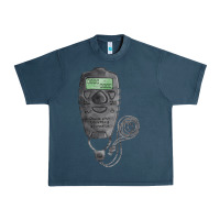 Midnight Navy baseball counter and stopwatch fa element Urban Heavy Tee - FaDigitalArtStudio