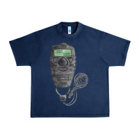 Navy baseball counter and stopwatch fa element Urban Heavy Tee - FaDigitalArtStudio