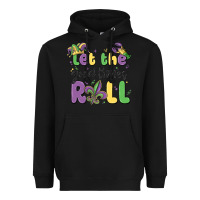 Black let the good times roll Heavyweight Hoodie - MaliasSmallBusiness
