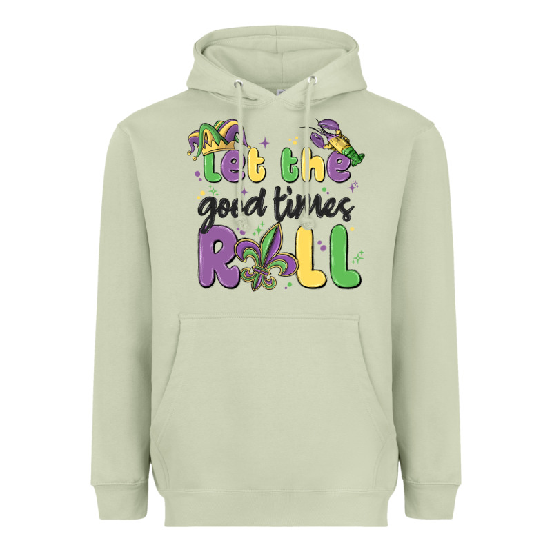 Let The Good Times Roll Heavyweight Hoodie by MaliasSmallBusiness | Teevron