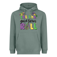 Sage let the good times roll Heavyweight Hoodie - MaliasSmallBusiness
