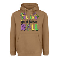 Toasted Coconut let the good times roll Heavyweight Hoodie - MaliasSmallBusiness