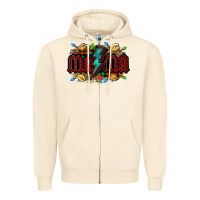 Sandshell lightning bolt mama christmas Zipper Hoodie - Jasminsmagicworld