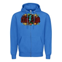 True Royal lightning bolt mama christmas Zipper Hoodie - Jasminsmagicworld