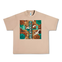 Burro blessed cross Urban Heavy Tee - BarkalooDesign