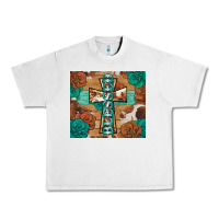Lunar Rock blessed cross Urban Heavy Tee - BarkalooDesign