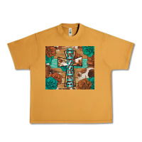 Peanut Butter blessed cross Urban Heavy Tee - BarkalooDesign