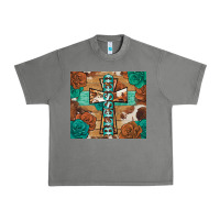 Tornado blessed cross Urban Heavy Tee - BarkalooDesign