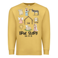 Antique Gold true story Premium Sweatshirt - MaliasSmallBusiness