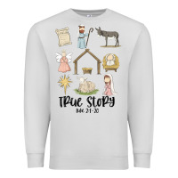 Dove Grey true story Premium Sweatshirt - MaliasSmallBusiness