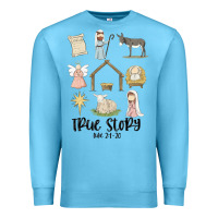 Ocean Blue true story Premium Sweatshirt - MaliasSmallBusiness