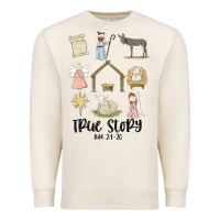Sandshell true story Premium Sweatshirt - MaliasSmallBusiness