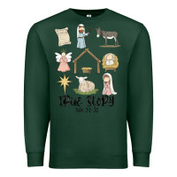 Sports Green true story Premium Sweatshirt - MaliasSmallBusiness