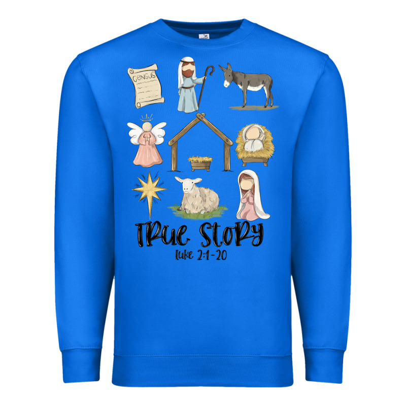 True Story Premium Sweatshirt by MaliasSmallBusiness | Teevron