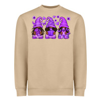 Domestic Violence Warrior Afro Gnomes Heavyweight Sweatshirt | Teevron