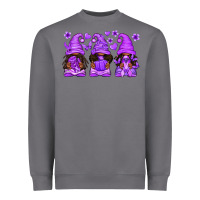 Storm Domestic Violence Warrior Afro Gnomes Heavyweight Sweatshirt - texasbilliewilder