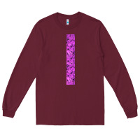 Burgundy Halloween Key Fob Long Sleeve Tee - BundleAndBundleShop