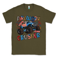 Army Green firework crusher Classic Tee - Artiststas