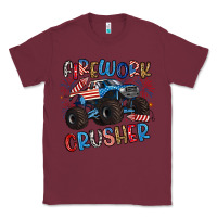Burgundy firework crusher Classic Tee - Artiststas