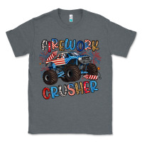 Charcoal Heather firework crusher Classic Tee - Artiststas