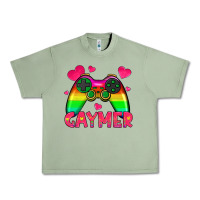 Oil Green gaymer Urban Heavy Tee - HRA Design Shop